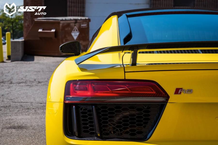 Детали экстерьера Audi R8 V10 Plus by YST Auto 2018 года  (фото 2 из 9)